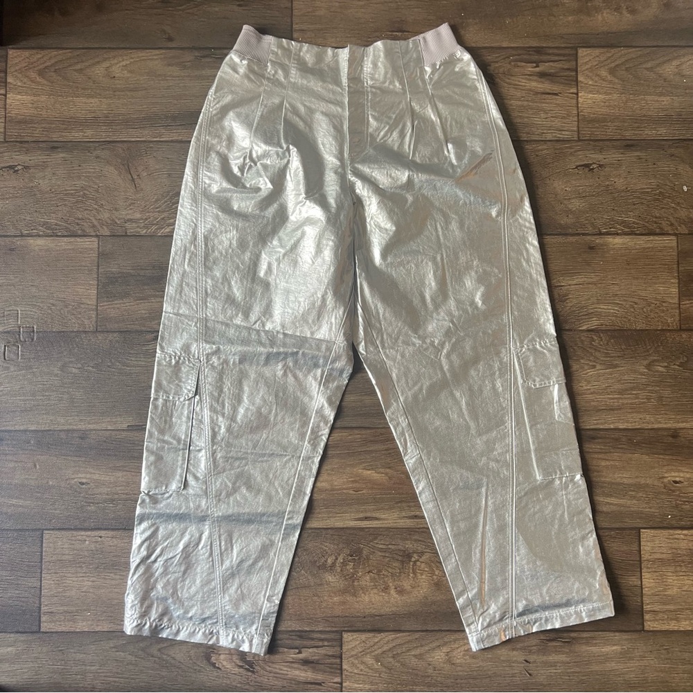 Silver Women's Pants